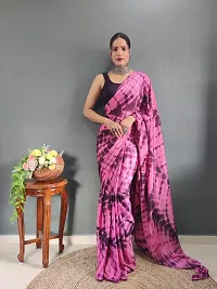 Elegant Pink Art Silk Saree with Blouse piece For Women-thumb3