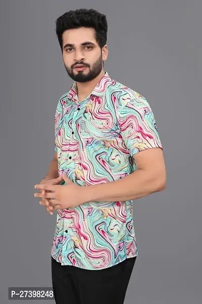 Trendy Silk Blend Shirt For Man-thumb0