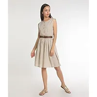 AARA Cotton a-line Dress-thumb3