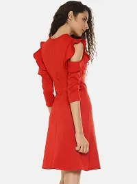 Women's Cold Shoulder Dress-thumb2