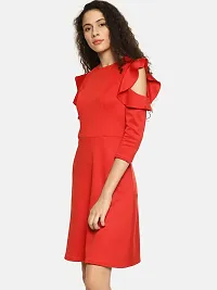 Women's Cold Shoulder Dress-thumb1