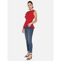 AARA Women's Round Neck and Sleeveless Top-thumb4