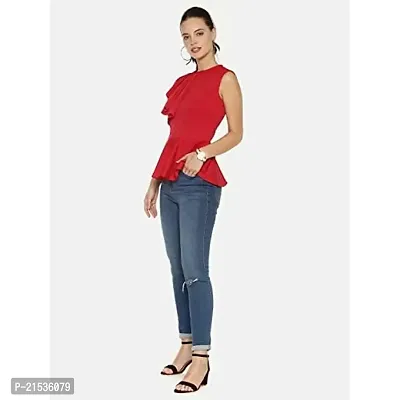 AARA Women's Round Neck and Sleeveless Top-thumb5