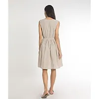 AARA Cotton a-line Dress-thumb2