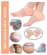 Anti crack heel for men and women,Silic-1Pair-thumb1