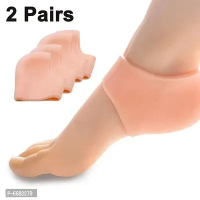 Anti crack heel for men and women,Silic-2 Pair