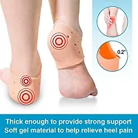 Anti crack heel for men and women,Silic-2 Pair-thumb3