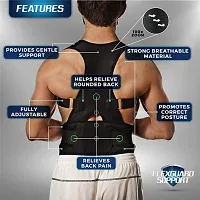 Posture Corrector for Men and Women | Back Brace Provides Pain Relief for Neck, Back, and Shoulders, Support Trainer for Body Correction-Free Size-thumb1