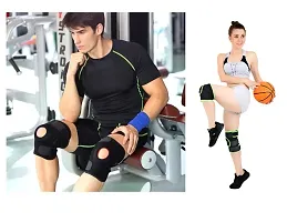 Knee Cap - Knee Support with Anti Slip Design, Adjustable, Breathable Neoprene Knee Brace for Arthritis, Pain Relief-1 Pair-thumb2
