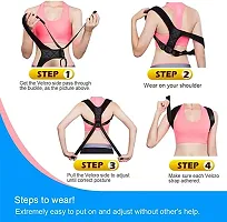 Posture Belt For Back Support Men  Women Back Brace Posture Corrector Belt for Full Back Pain Relief-thumb3