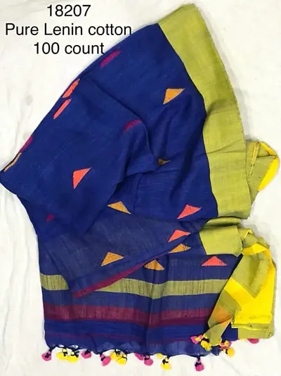 Beautiful Khadi Saree with Blouse Piece