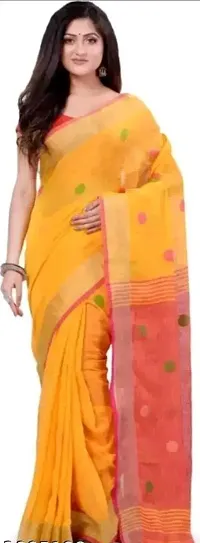 Elegant Khadi Cotton Sarees with Blouse piece