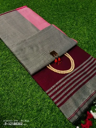 Khadi cotton saree-thumb0