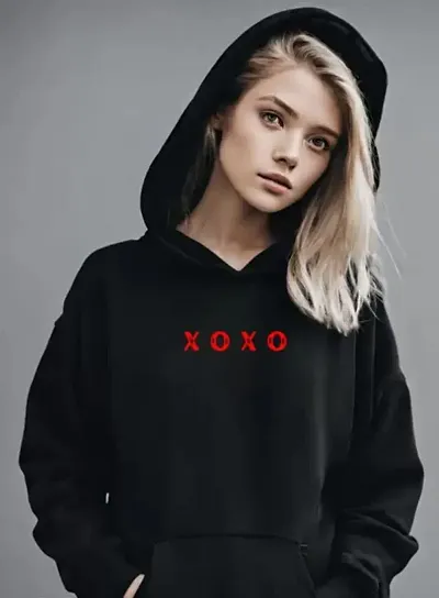 Stylish Blend Hooded For Women