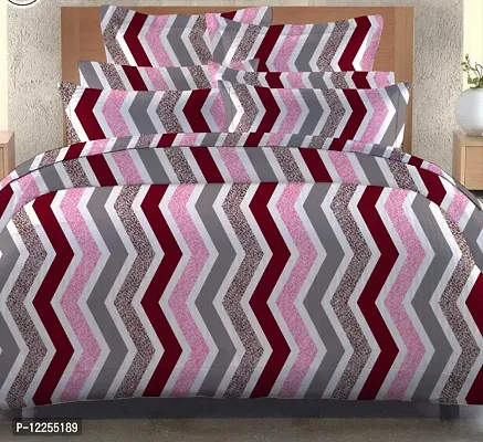 Cotton Double Bedsheet with  King Size With Pillow Cover