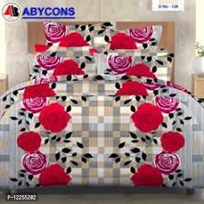 Cotton Double Bedsheet with  King Size With Pillow Cover