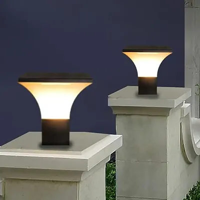 Outdoor Decorative Pole Lamp Pack of 2