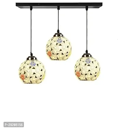 Round Golden Cage Cluster Ceiling Light