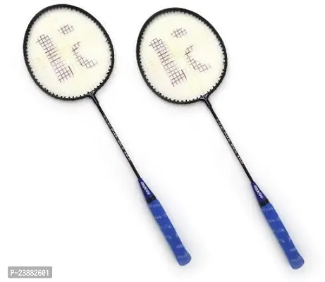 Kobro Single Shaft Racket 2 Piece Badminton With 2 Piece Nylon Shuttle And Net Badminton Kit-thumb2