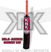 Knk Hard Plastic Cricket Kit For 6 8 Years Kids 1 Bat Size 3 Wicket 24 1 Ball Cricket Kit-thumb1