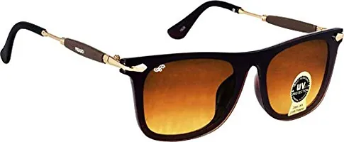 PIRASO Combo Pack Of Three Sunglasses Black, Brown and White clear UV Protected Unisex Sunglasses-thumb2