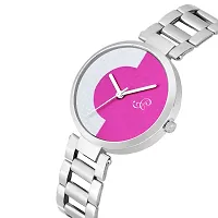 Analog Two Tone Designer DIAL Watch for Girls and Women-thumb1