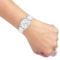 Piraso Analog Pink Dial Women's Watch-4057-WHT-S-thumb2