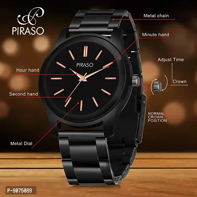 PIRASO Rich Feel Analogue Watch for Men and Boys-thumb2