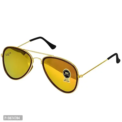 PIRASO UV Protected Unisex Adult's Aviator Sunglasses