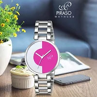 Analog Two Tone Designer DIAL Watch for Girls and Women-thumb2