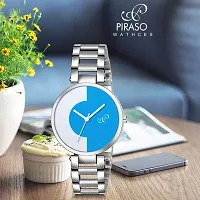 Analog Two Tone Designer DIAL Watch for Women and Girls-thumb1