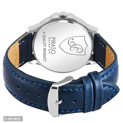 Piraso Analog Blue Day  Date Watch for - Men-thumb4