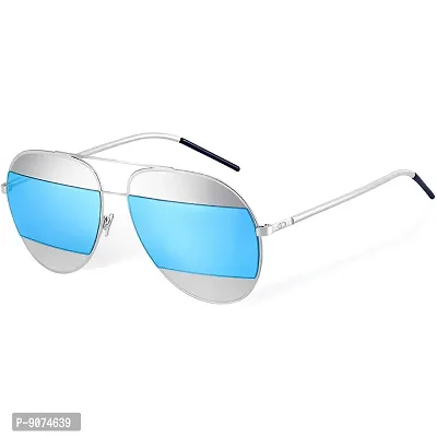 PIRASO Metal Body UV Protected Unisex Sunglasses-thumb0