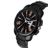 Piraso Analog Black Dial Men's Watch-1150-BLACK-CK-thumb1
