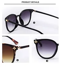 PIRASO UV Protected Oversized Sunglasses For Women Girls-thumb3