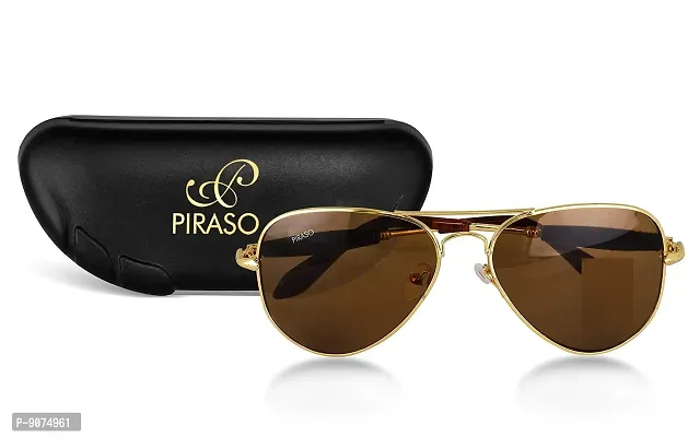 PIRASO UV Protection Aviator Sunglasses For Men  Women-thumb3