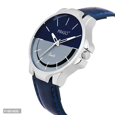 Piraso Analog Blue Dial Men's Watch-42-BL-thumb2