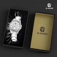 G-HAWK Silver-White Ceramic and Silver-White Dial Make The Perfect Pair in This Elegant Rendition of New Retro-thumb2