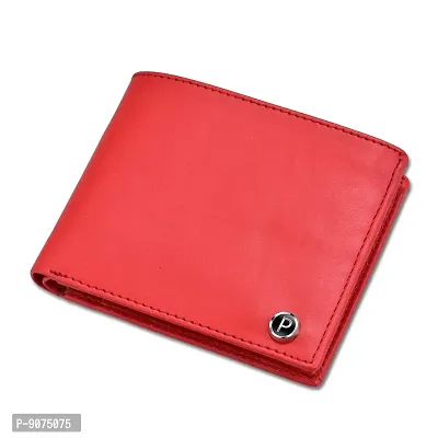 Brooklyn Bridge Men Red Genuine Leather Wallet Deep Red - Price in India |  Flipkart.com