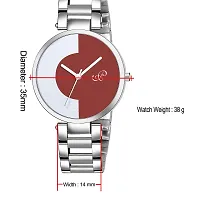 Analog Two Tone Designer DIAL Watch for Women & Girls-thumb3