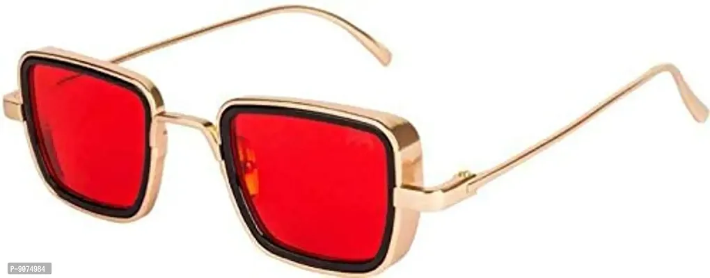 PIRASO Metal Body Square Inspired From Kabir Singh Sunglasses for Men And Women-thumb2