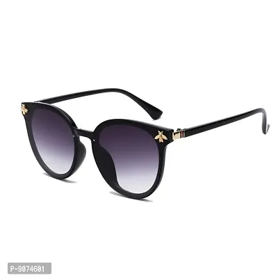 PIRASO Honey Bee Oversized Oval Sunglasses for Women Girls