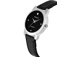 Piraso Analog Black Dial Women's Watch-0052-BK-thumb1