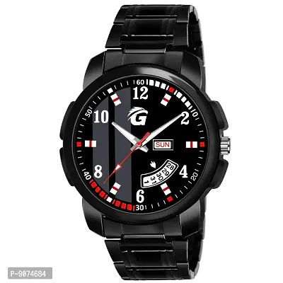 G-HAWK Luxury Analogue Men's Watch(Black Dial ADJUSTABLE Colored Strap)-G DD 14-thumb0