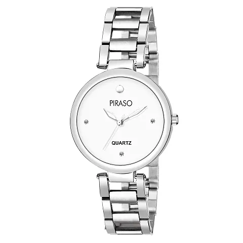 PIRASO Bracelet Analog Watch for Women-2266-WH-CK