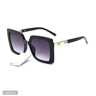PIRASO Girl's Square Sunglasses ( , Purple Lens) (Pack of 1)
