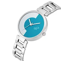 Analog Two Tone Designer DIAL Watch for Women and Girls-thumb2