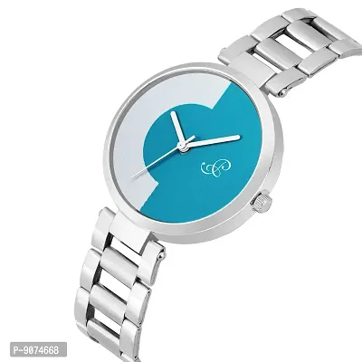 Analog Two Tone Designer DIAL Watch for Women and Girls-thumb3