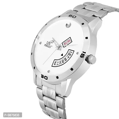 Piraso Analog White Dial Men's Watch-1140-WH-CK-thumb3