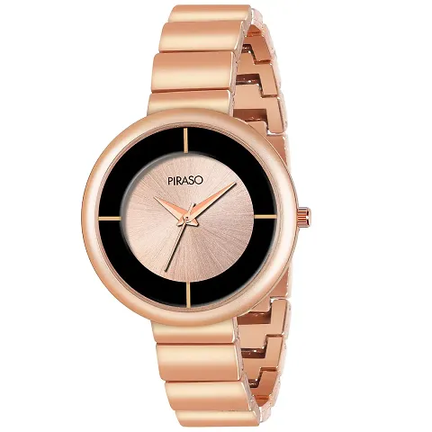 PIRASO Stunning Look Color Band Watch for Women/Girls